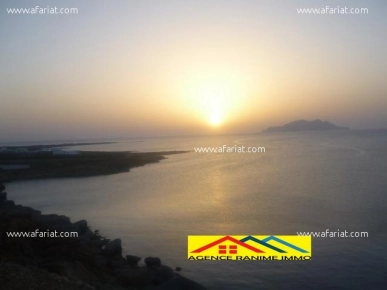 Lot de terrain 350m2 orienté de  la mer el haouaria