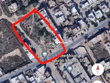 5000 m2 à Sfax rte M'Harza km 2