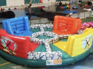 Parcours intérieur et jeu gonflable
