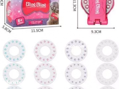 Bling Bling Hair Bedazzler Kit avec 180 strass