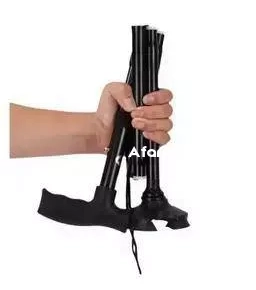 Canne de marche pliable avec lumière LED