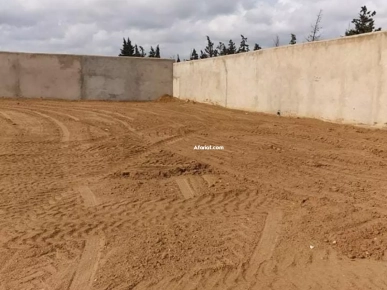 Terrain clôturé de  8200m² à HAMMAMET