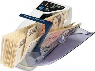 compteuse de billets portable avec affichage led marque Artek