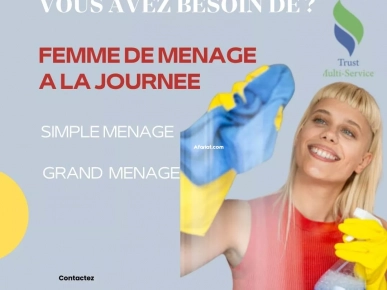 Service rapide – femme de ménage au BERGES DU LAC !" Service rapide – femme de ménage au BERGES DU LAC !"