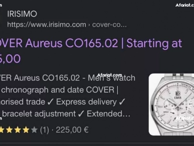 Montre Cover-Aureus - CO165.02