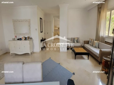 Villa meublée S+3 vue mer à La Marsa MVL0736