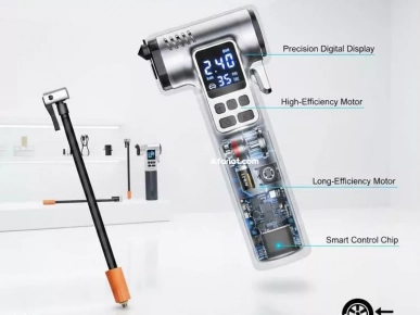 5 en 1 Compresseur d’air portable pour voiture