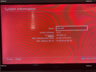 PS4 forsaaa jamais repare