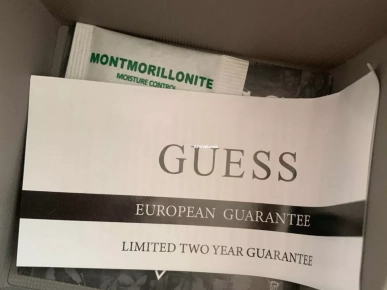 Guess montre silver tone