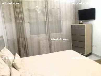 Particulier L Apt S4 meublé Neuf Cité Palmeraies l'aouina