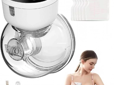 Tire-lait électrique portable – sans fil et mains libres