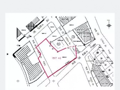 للبيع أرض قريبة من البحر بالمعمورة بمنطقة سكنية