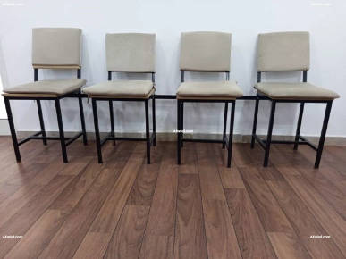 chaises avec housses