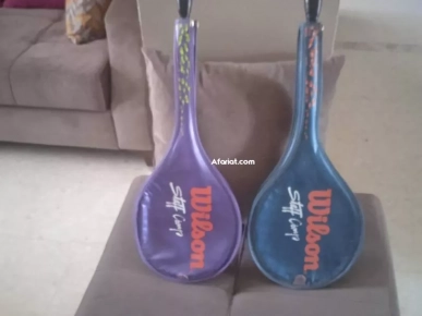 vend raquettes de tennis et raquettes squash