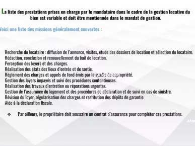 La gestion locative HOUWA