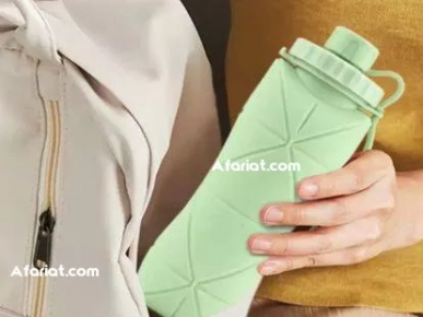 Gourdes pliable en silicone alimentaire