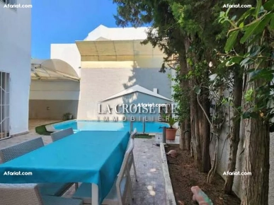 Villa S+3 avec piscine à La Marsa MVL1545