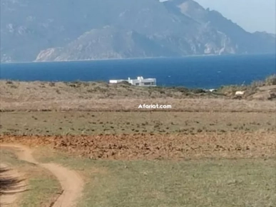 terrain près de la mer