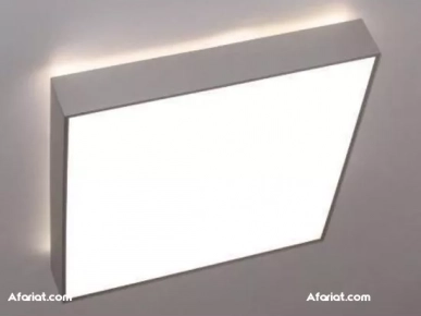 Dalle Carre LED Prismatique Plafond Encastrable LED 60 60cm 4x18W Dalle Carre LED Prismatique Plafond Encastrable LED 60 60cm 4x18W