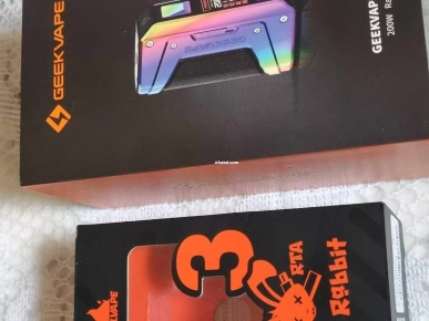Kit full rainbow vape