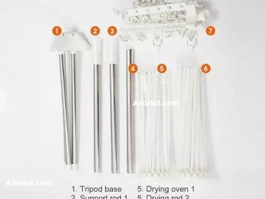 Sèche linge portable à 3 niveaux