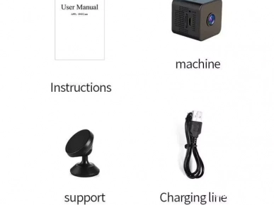 Mini Caméra de Surveillance WIFI HD Rechargeable