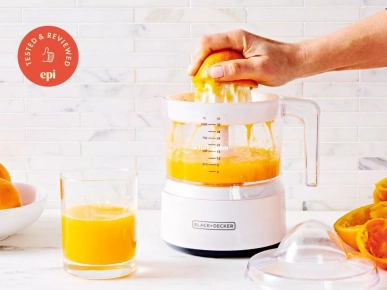 presse-agrumes électrique de la marque Black+Decker.