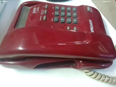 Téléphone fixe cool rouge ferrari by pinini farina