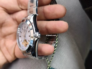 Rolex blanc automatique neuf