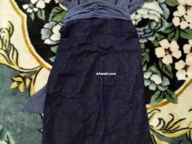 robe bleu jean