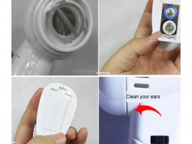 nettoyeur d'oreilles électrique WaxVac