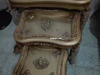 Tables gigognes rustiques