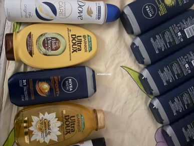 Vend shampooing et déodorant