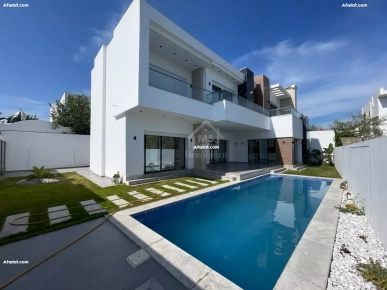 Villa S+4 toute neuve avec piscine à Hammamet à vendre 51355351