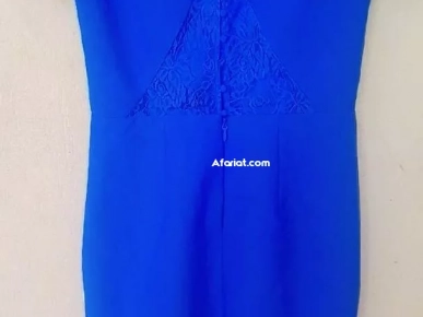 Robe de soirée bleu roi