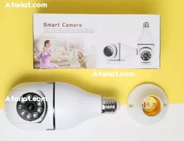 Caméra de surveillance intelligente de type ampoule