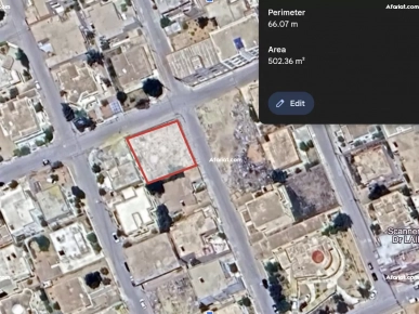 أخر قطعة أرض في حي الورود في سيدي بوزيد سنتر أخر قطعة أرض في حي الورود في سيدي بوزيد سنتر