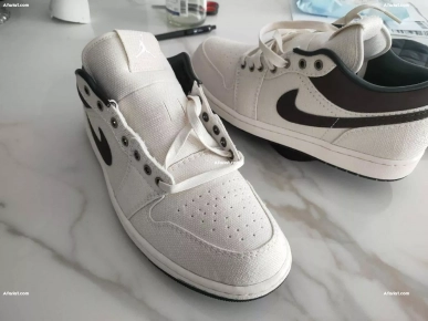 Air Jordan 1 Low Premium 'Pale Ivory' Neuf Original