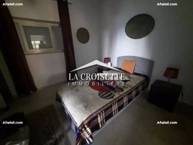 Rez-de-chaussée S+4 meublé à La Marsa  MRCL0107