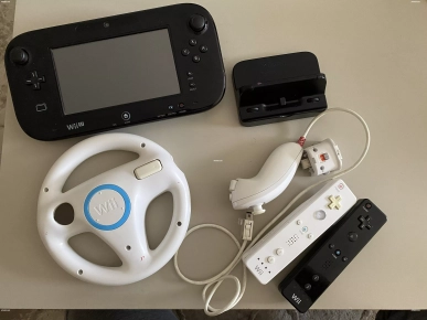 Wii U avec plein de jeux