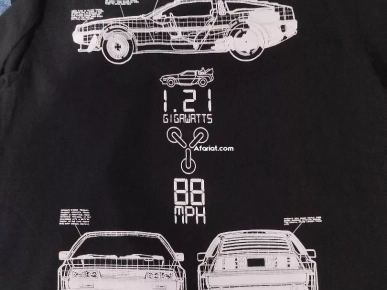 T-shirt Back to the future