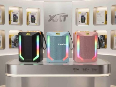 Portable Bluetooth Speaker With LED Light