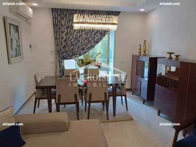 Appartement S+2 meublé aux Jardins de Carthage ZAL0082