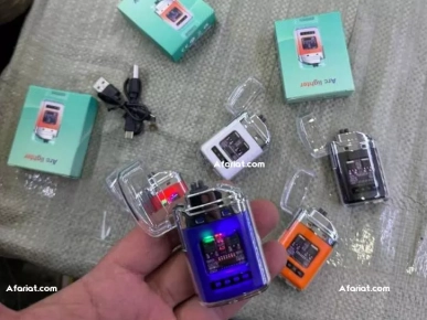 briquet électrique rechargeable à arc plasma.