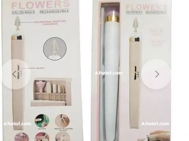 kit de manucure électrique Flowers Salon Nails Rechargeable.