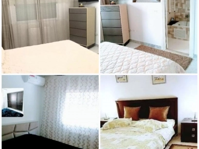 Particulier L Apt s4 meublé Neuf Cité Palmeraies l'aouina