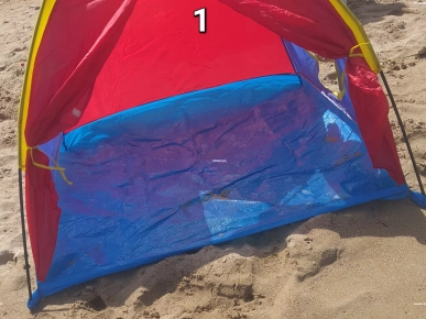 Tente de plage 2 personnes 50,000dt