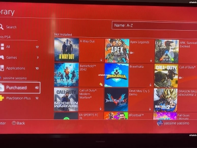 PS4 forsaaa jamais repare