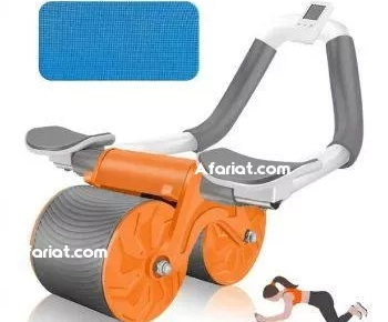 Rouleau Abdominal avec support coude Back Trainer 2en1