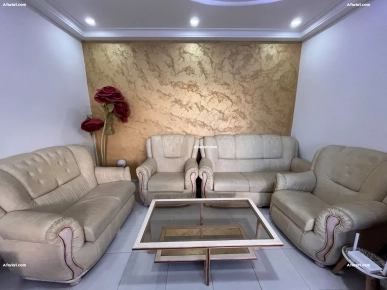 Salon complet + table en verre